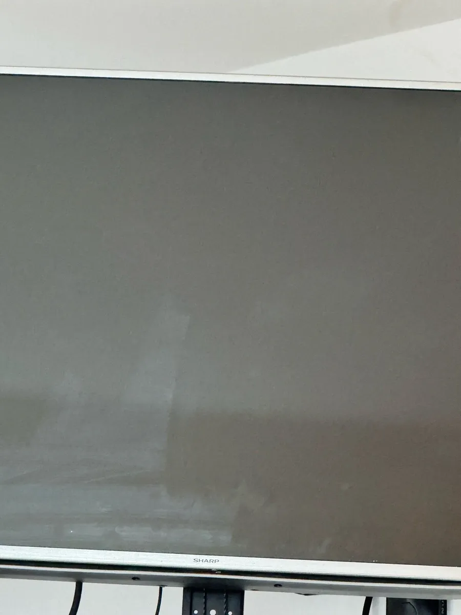 Sharp 55 inch TV for parts broken backlight