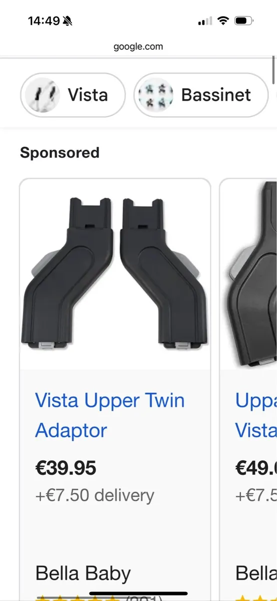 Uppababy buggy adapters - Image 4