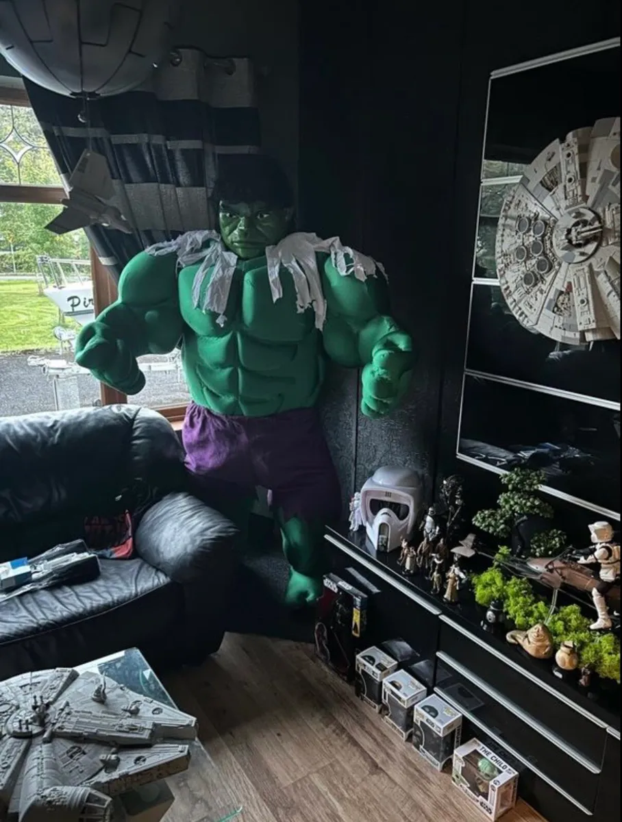 Adult hulk costume - Image 1