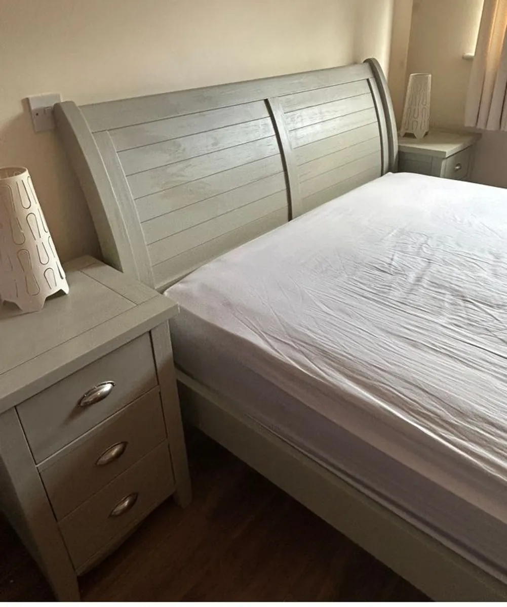 Bed and lockers for sale - Image 1