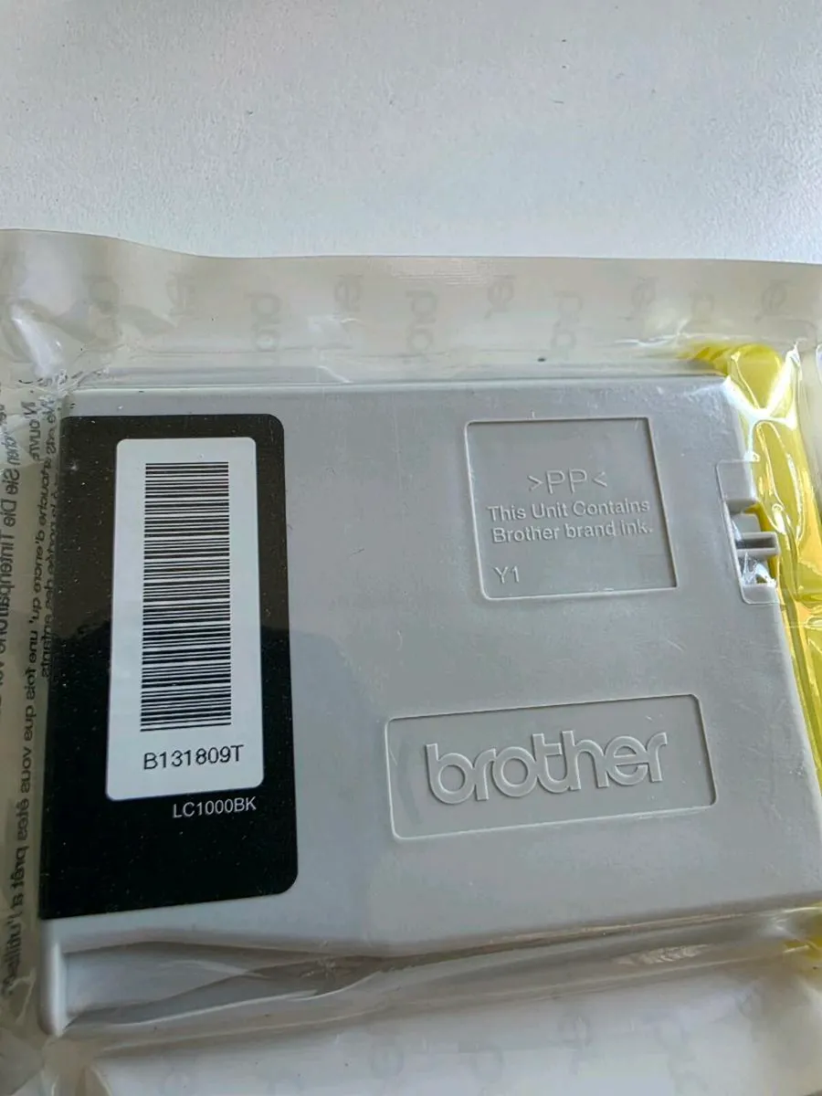 Brother LC1000BK ink x3 LC1000Y LC1000C - Image 2