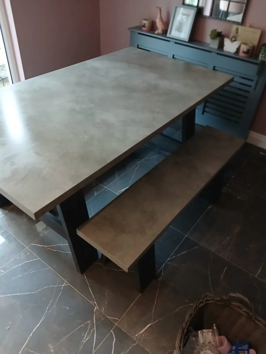 Kitchen Table and benches - Image 4