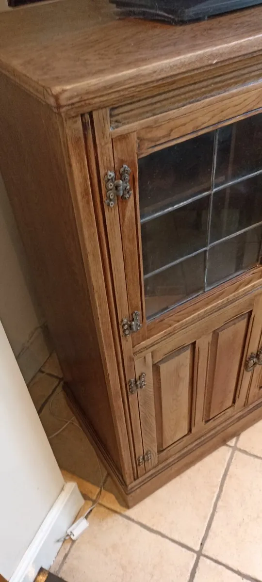 Old Oak Cabinet - Image 4