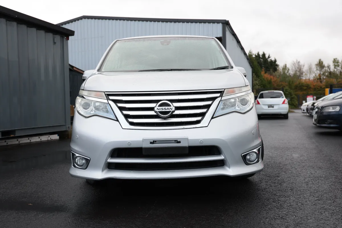 NISSAN SERENA 2015 SILVER - Image 2