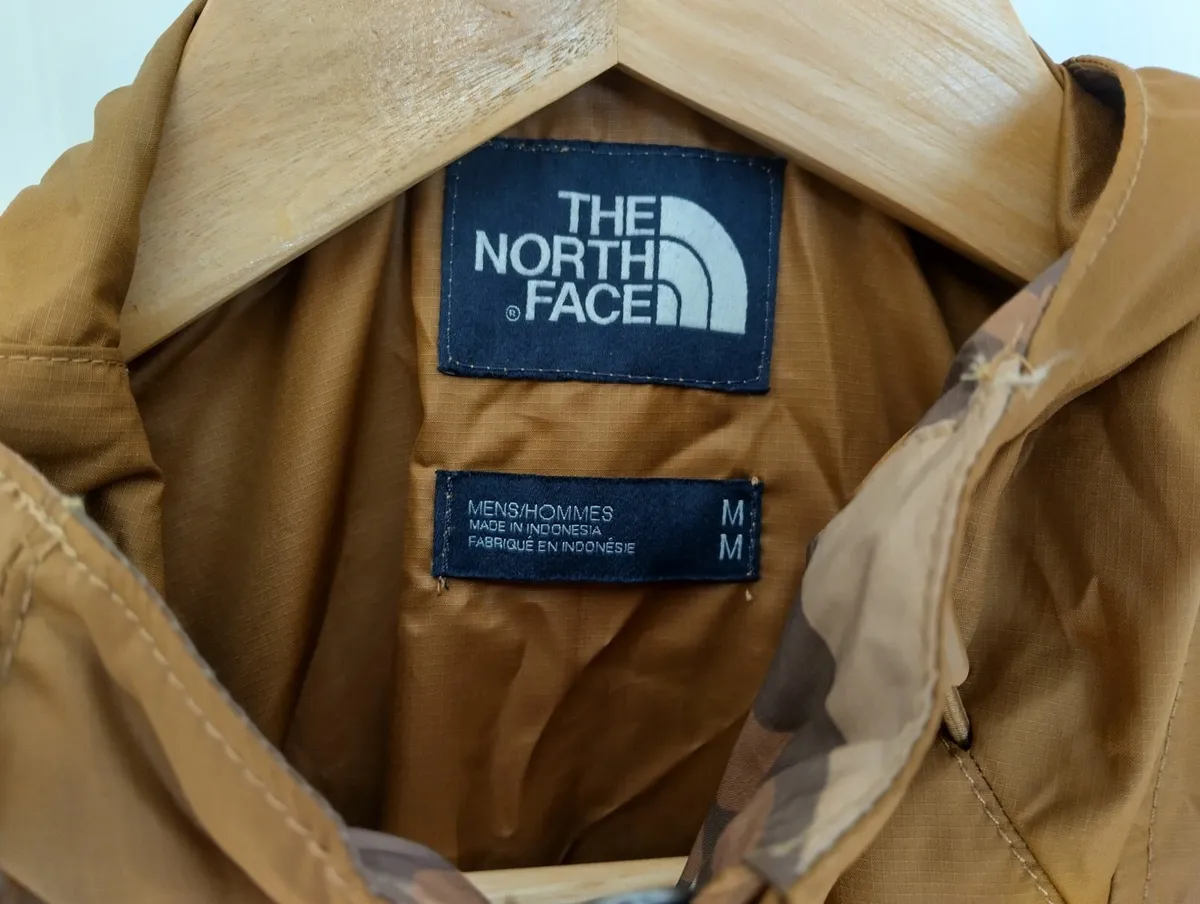 North Face Fanorak Camo Brown Mens Medium - Image 3