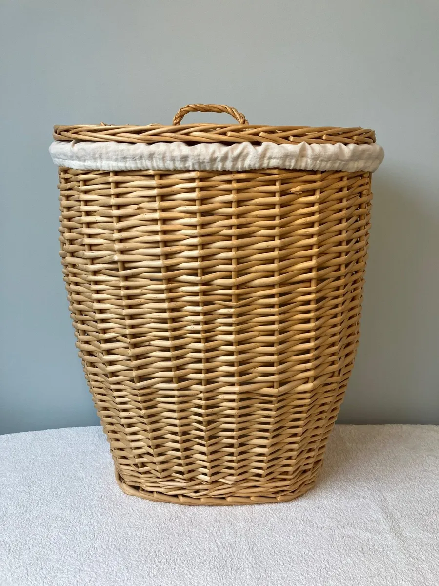 New Wicker Basket - Laundry or Toy Storage - Image 1