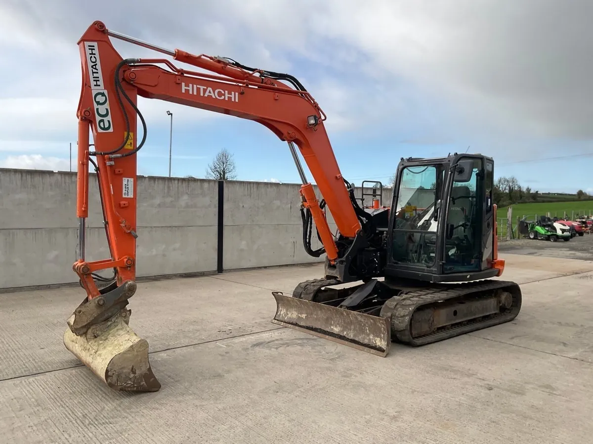 HITACHI ZX85USB-6 8.5 TON MIDI EXCAVATOR - Image 2