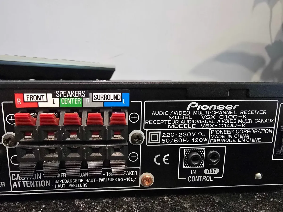 PIONEER VSX-C100 RECIVIER CINEMA 5.1 SLIM REMOTE - Image 3