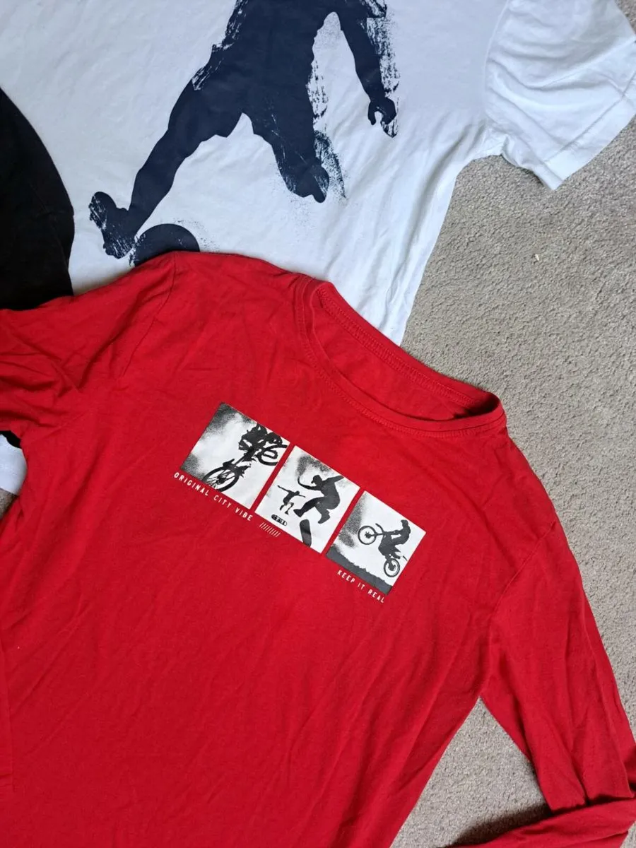 Boys tshirt bundle 13-14 - Image 3