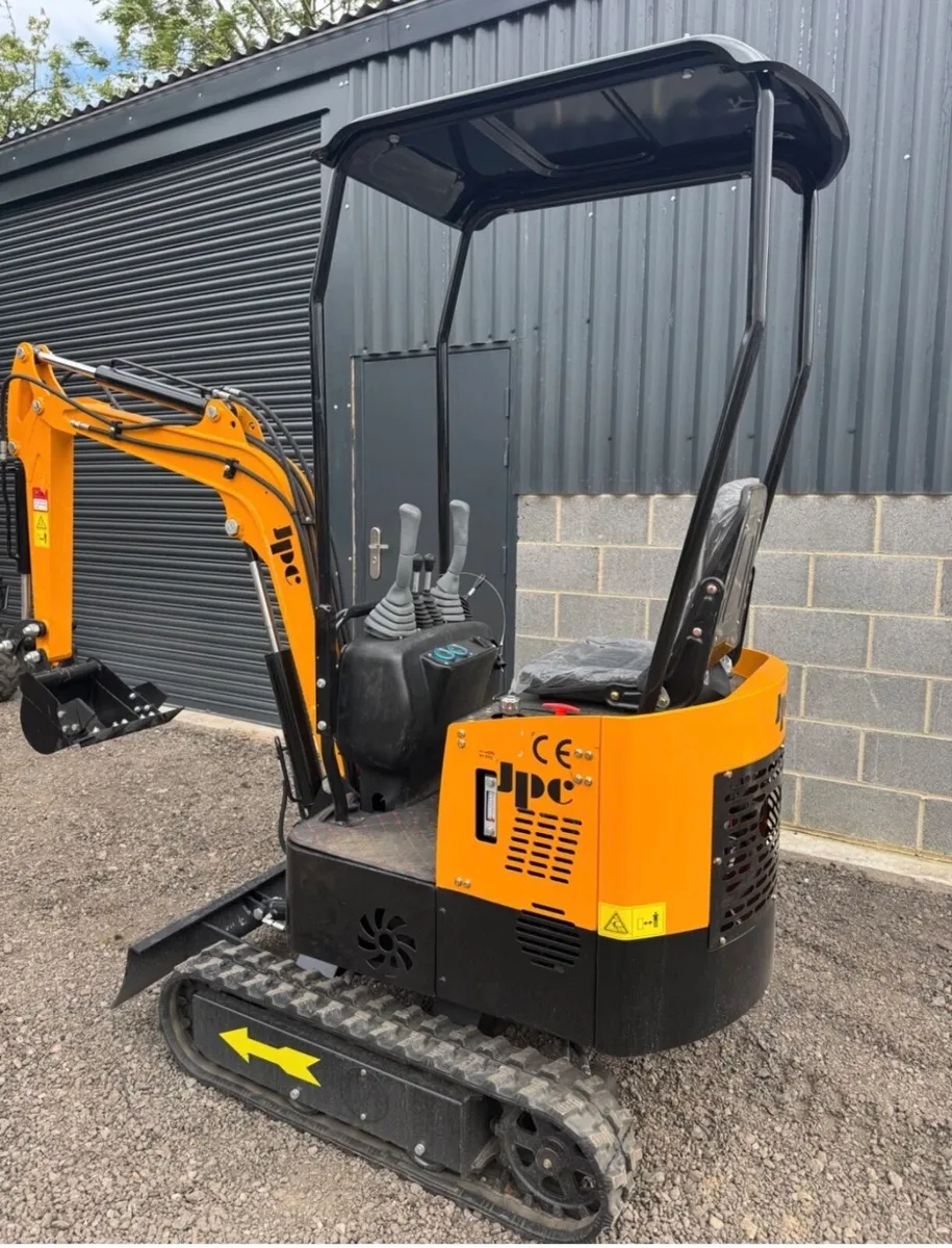 JPC mini Digger unused Diesel 2025 - Image 3