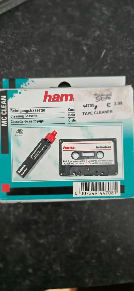 HAMA TAPE HEAD CLEANING KIT ORIGINALLY PACKED '90 - Image 1