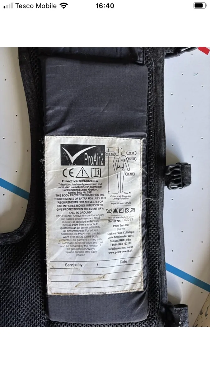 Pro air 2 body protector - Image 3