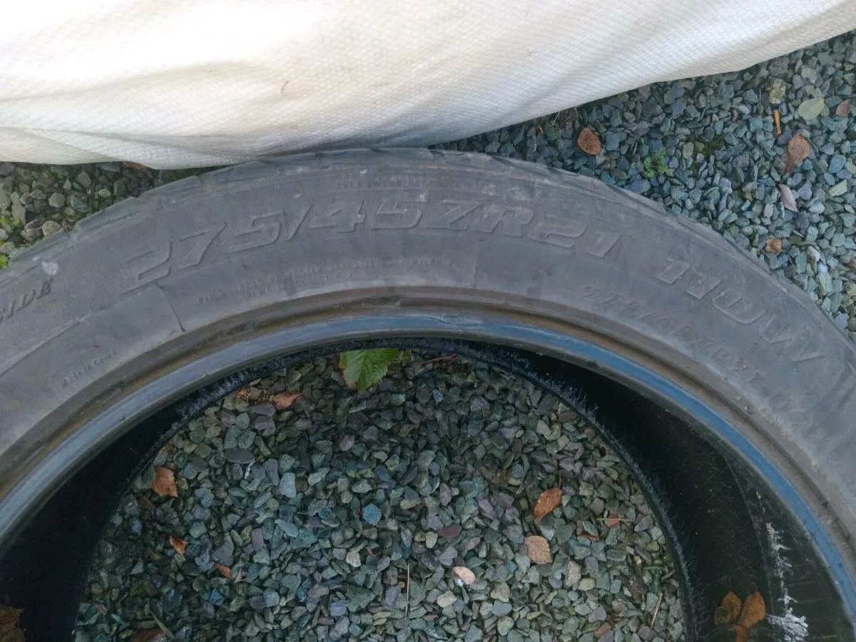 Tyre's 275 /45/21. X2 - Image 2