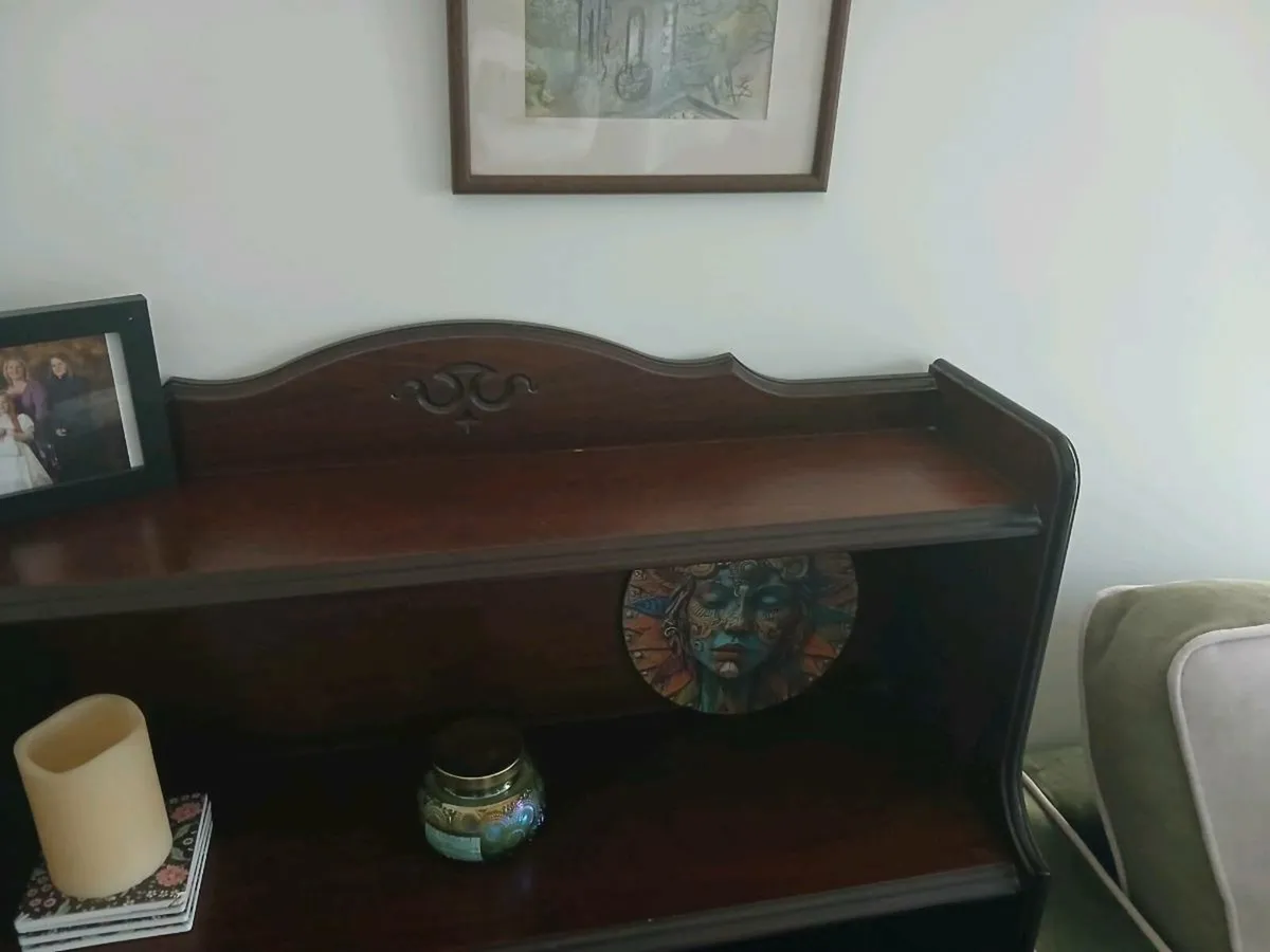 Mahogany bookcase - Image 4