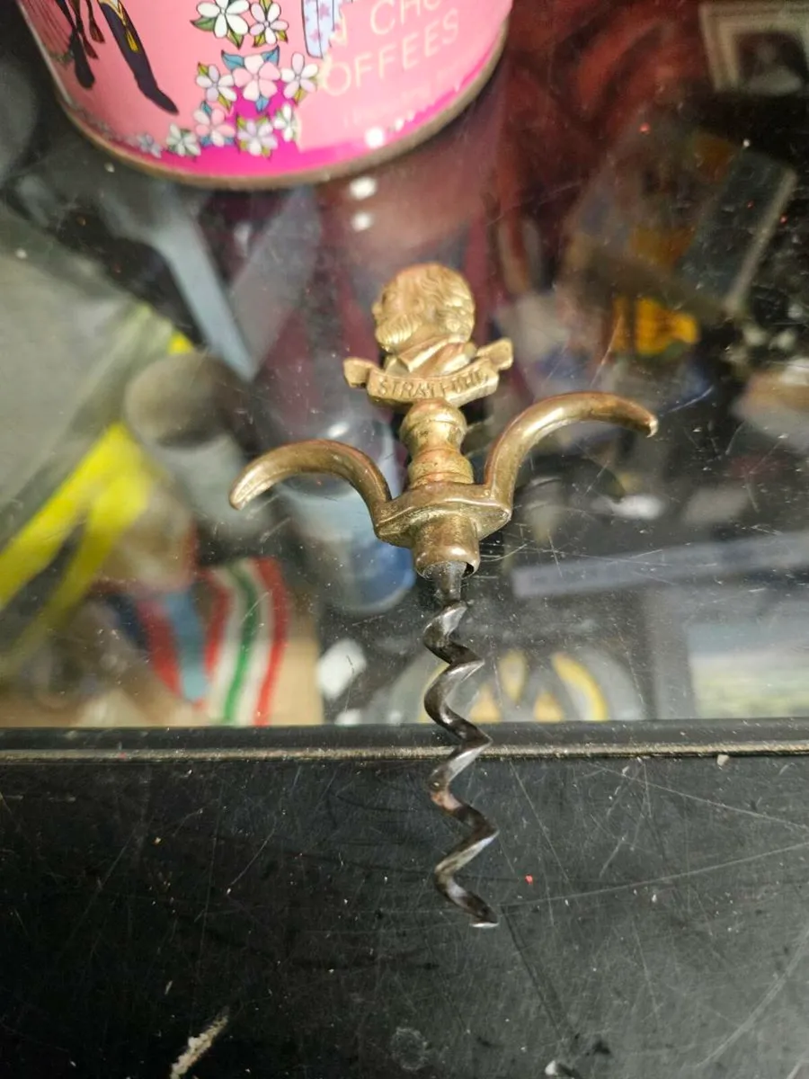 Vintage Brass Corkscrew - Image 3