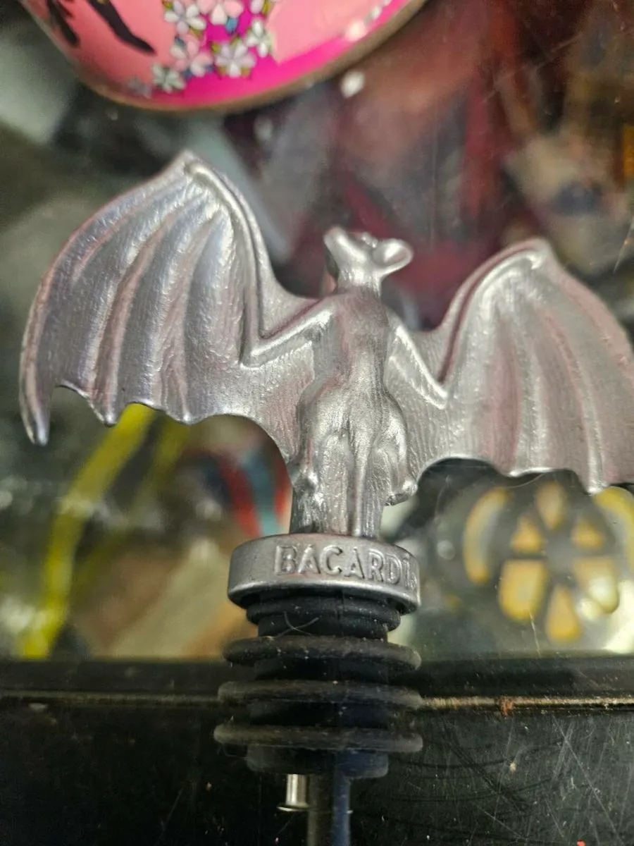 Vintage Bacardi Bottle Stopper - Image 2