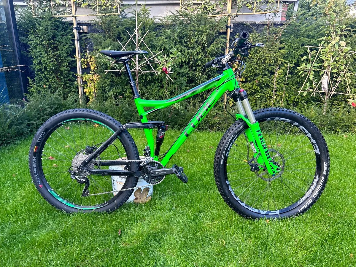 Cube stereo 2017 mountain bike - Image 1