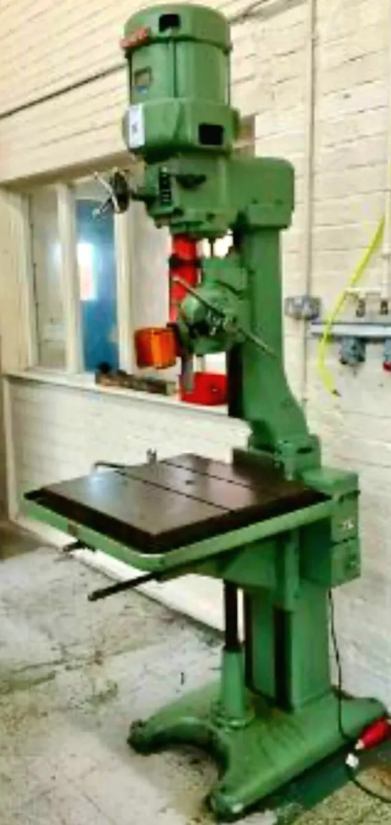 Herbert single spindle pedestal drill