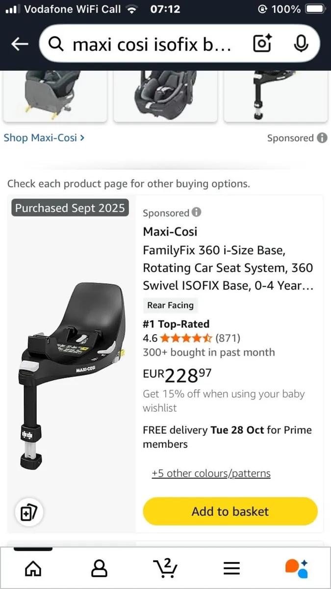 Maxi Cosi ISOfix Base