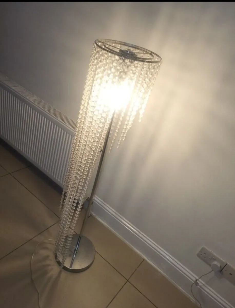 Waterfall crystal lamp - Image 1