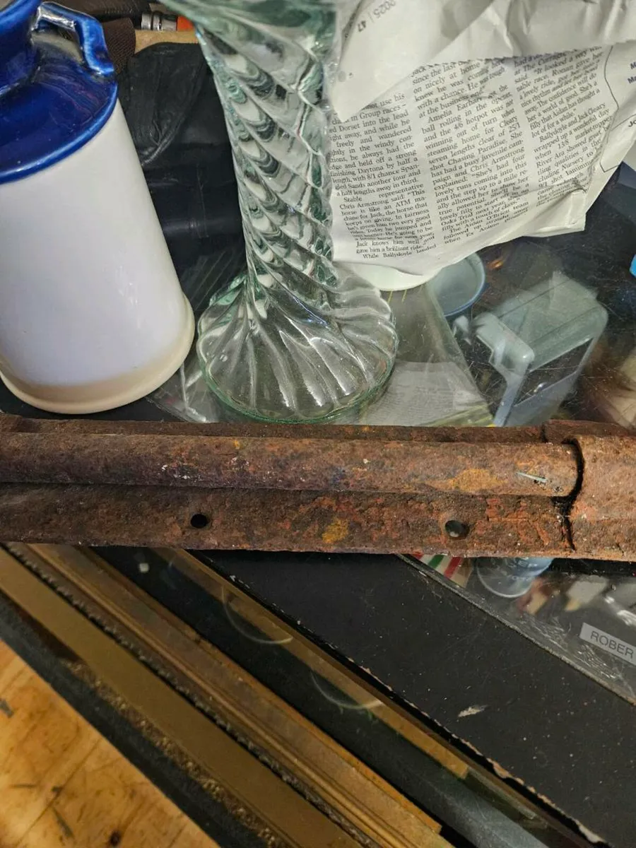 Vintage Cast Iron Door Bolt - Image 4