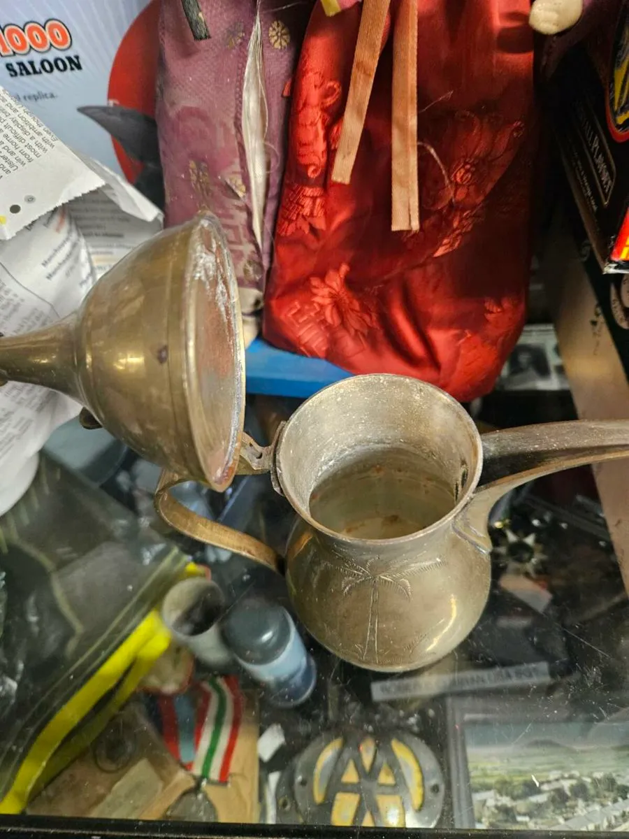 Vintage Brass Tea Pot - Image 4