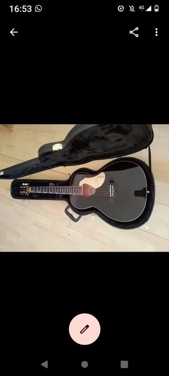 Guitars  Gretsch G5021E Ran. Peng. Parlor Black - Image 1
