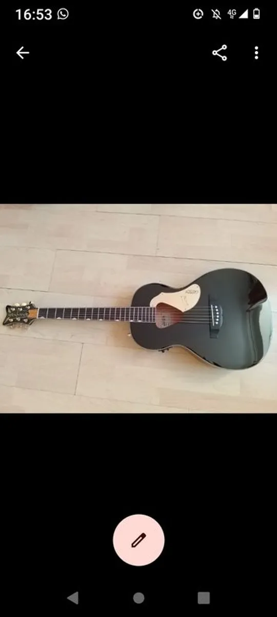 Guitars  Gretsch G5021E Ran. Peng. Parlor Black - Image 2