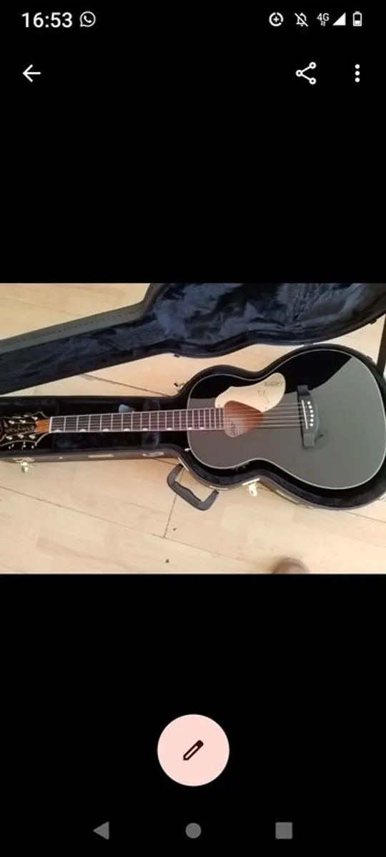 Guitars  Gretsch G5021E Ran. Peng. Parlor Black - Image 4