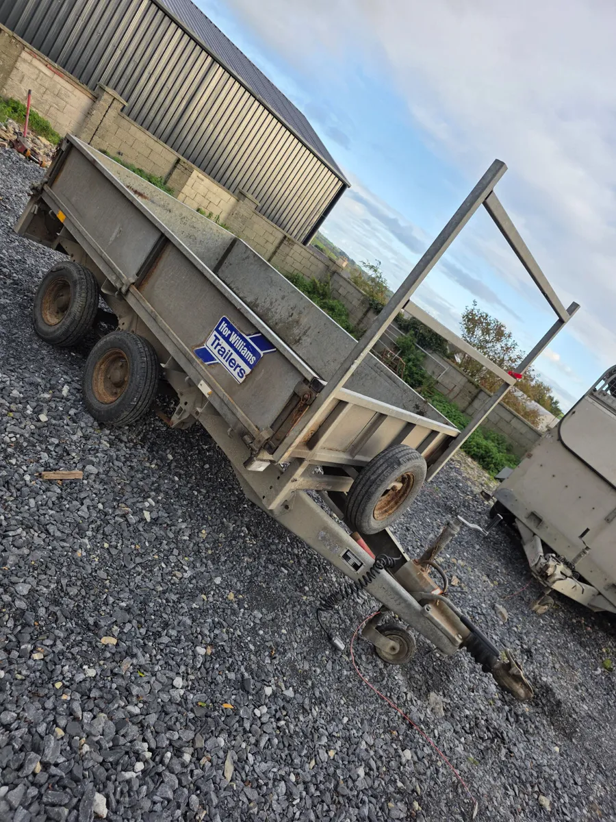 8x5 ifor Williams dropside trailer - Image 2