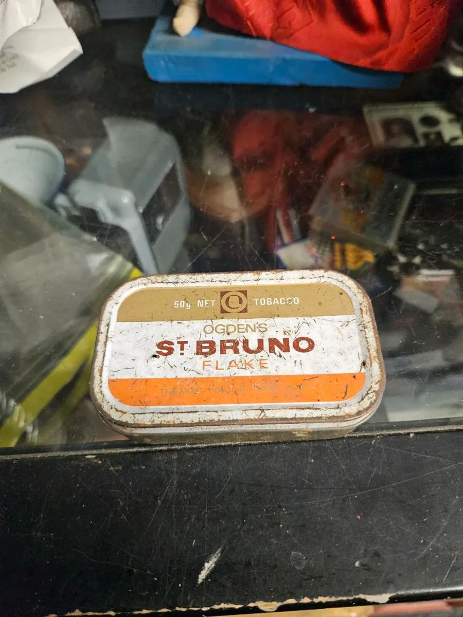 Vintage St Bruno Tin