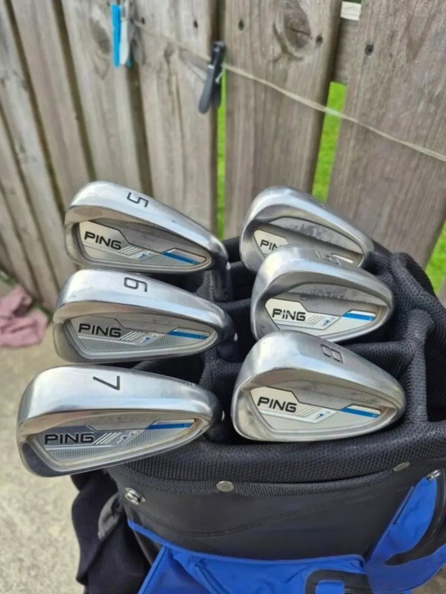 NICE PING IE1 SERIES IRONS 5-PW STIFF FLEX - Image 1