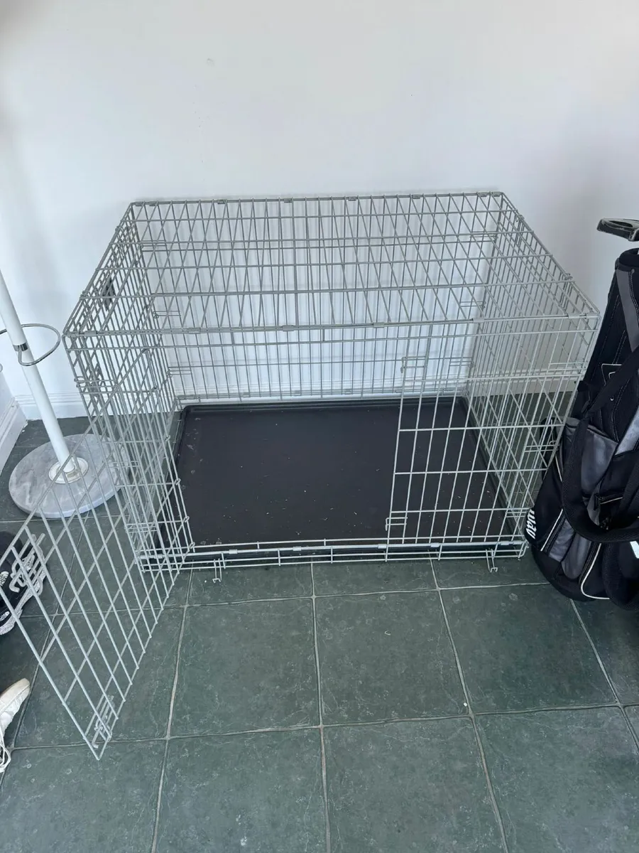 Dog Crate 42"L 28"W 30"H - Image 1