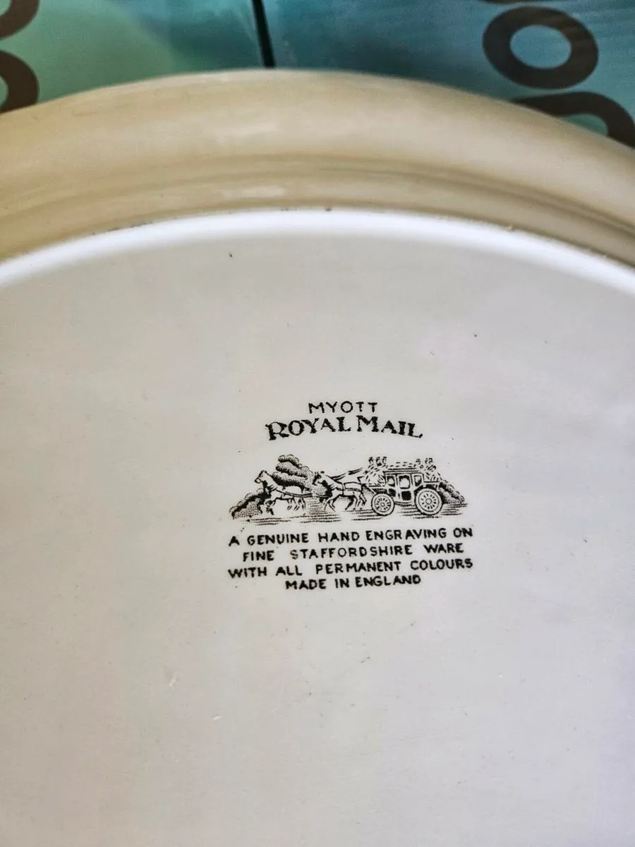 Vintage Staffordshire Platter Plate - Image 4