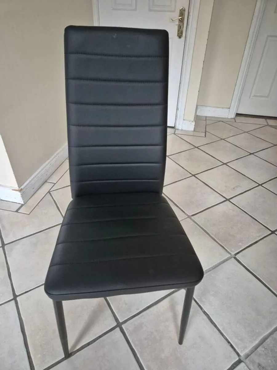 Ix dining chair black - Image 3