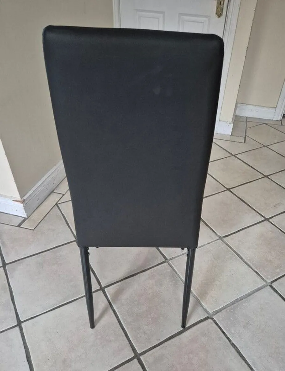 Ix dining chair black - Image 4