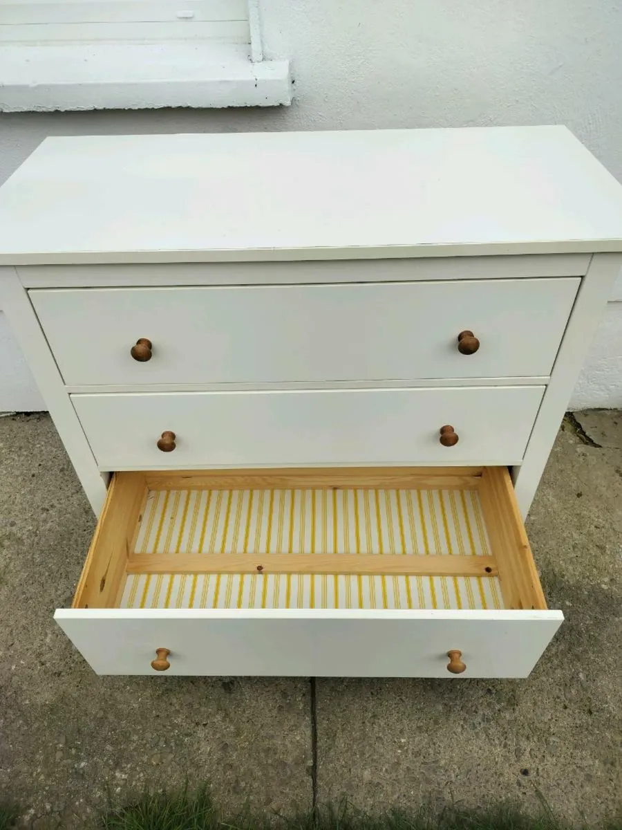 Chest of 3 drawers Hemnes - Image 4