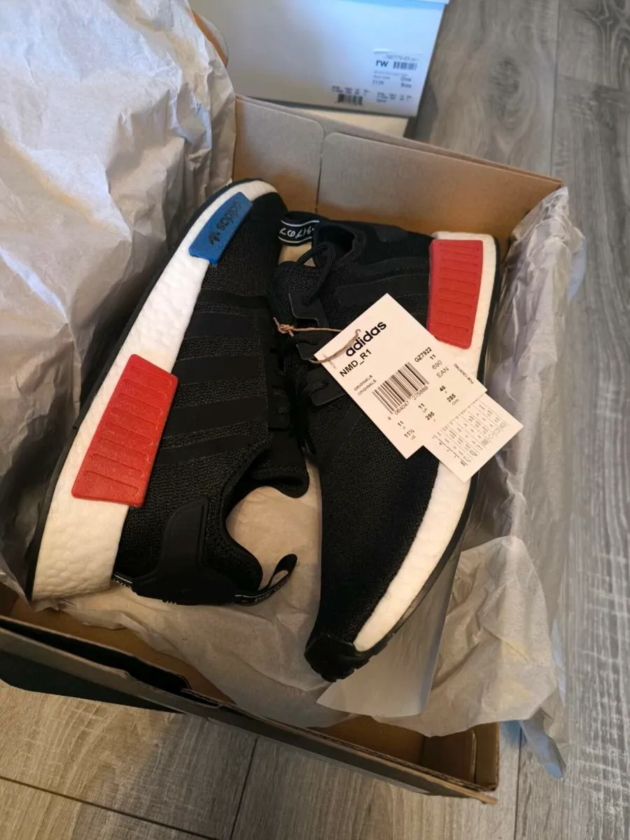 Adidas NMD R1 trainers size UK 11 - Image 1