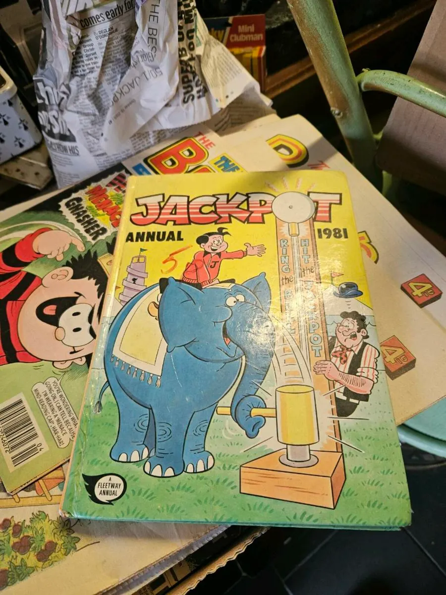 Vintage Jackpot Annual 1980's - Image 1