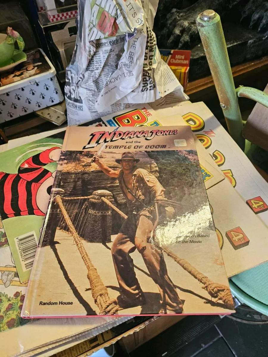 Vintage 1980's Indiana Jones Annual - Image 1
