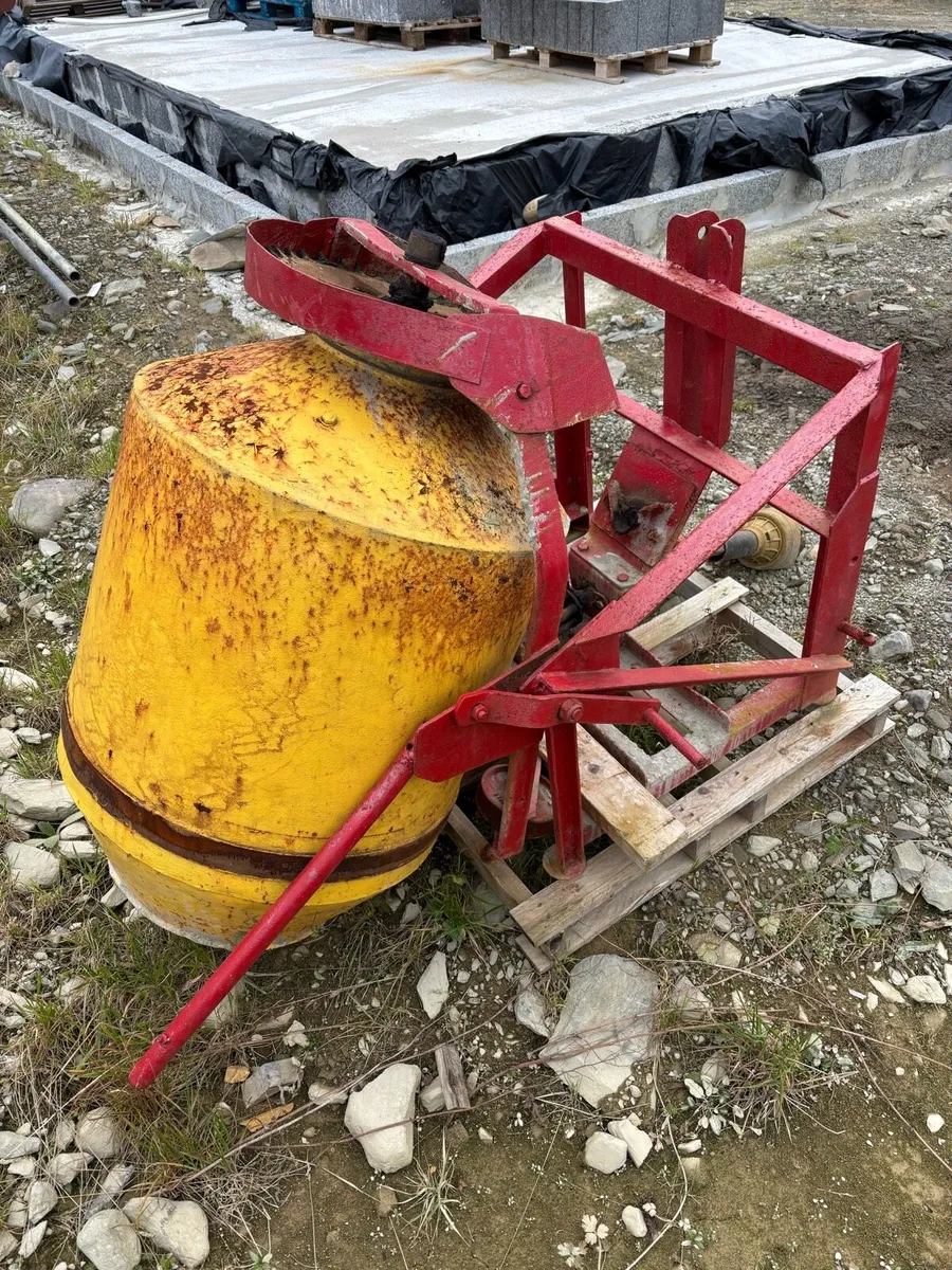 Tractor PTO cement mixer - Image 3