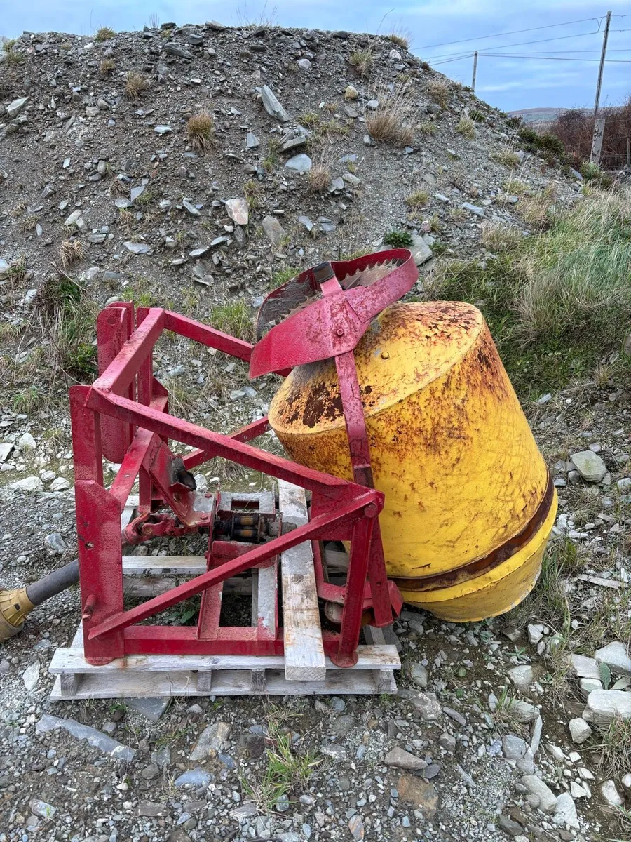 Tractor PTO cement mixer - Image 4