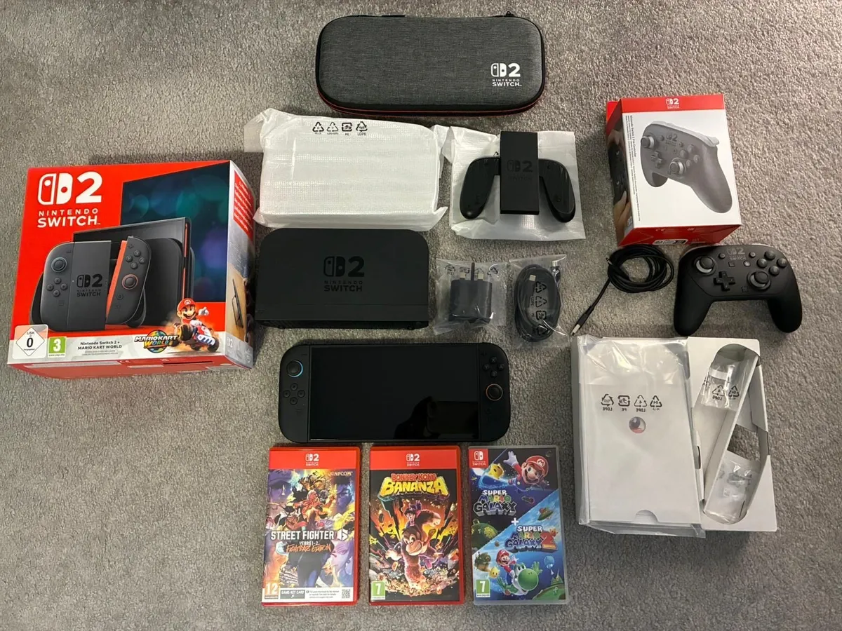 Nintendo switch 2, games & accessories - Image 1