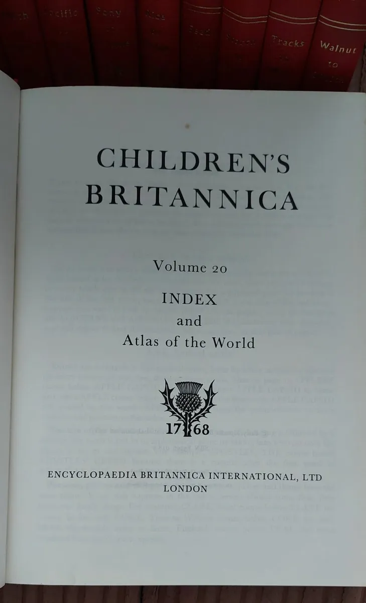 Childrens Brittanica 1970 edition - Image 2