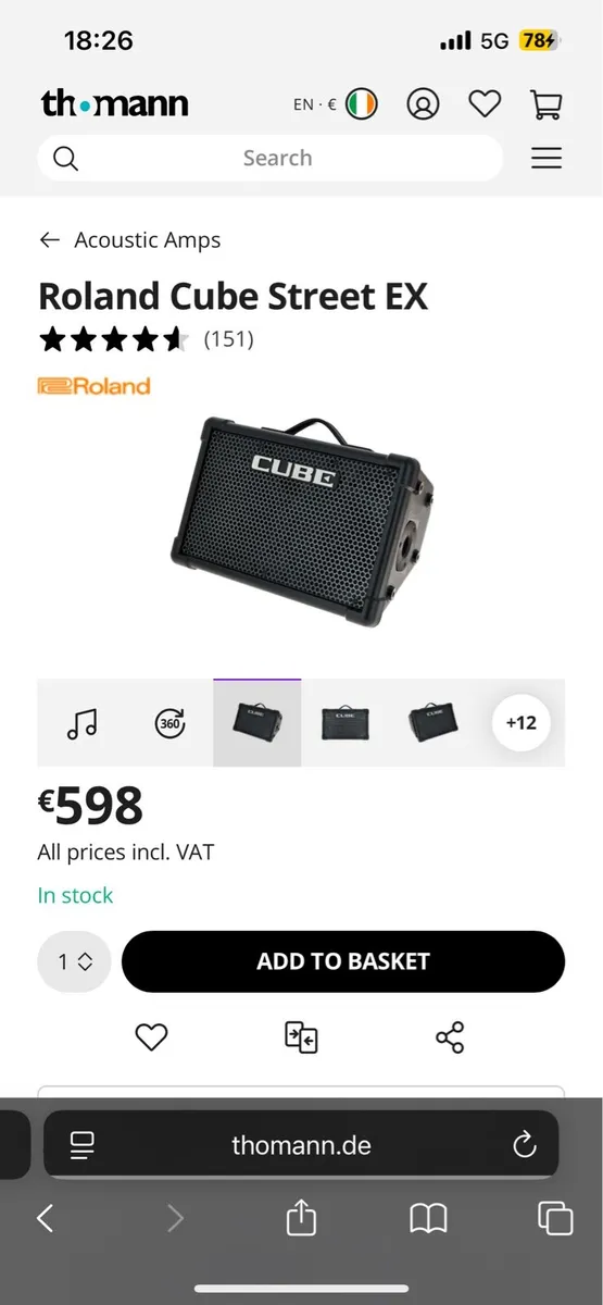 Roland Cube Ex - Image 1