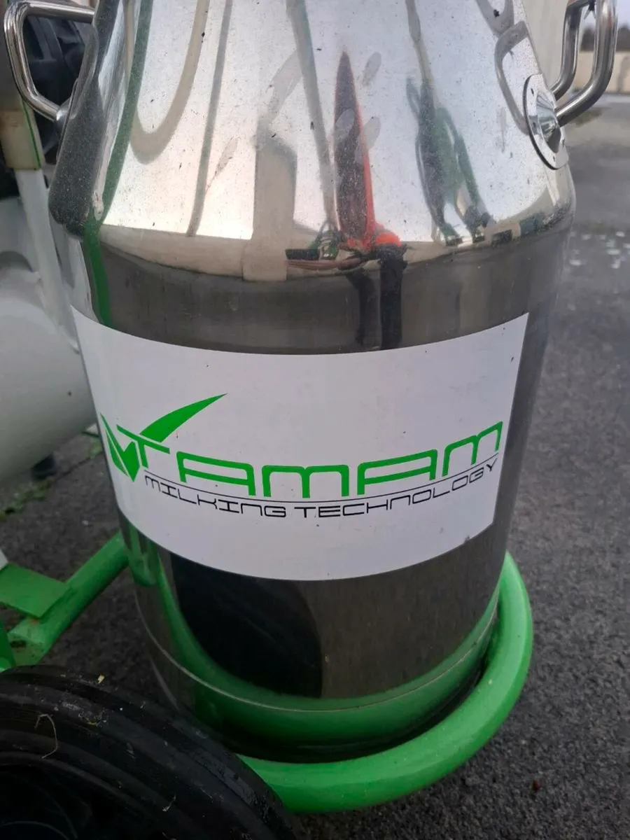 Portable milking machine double cluster - Image 4