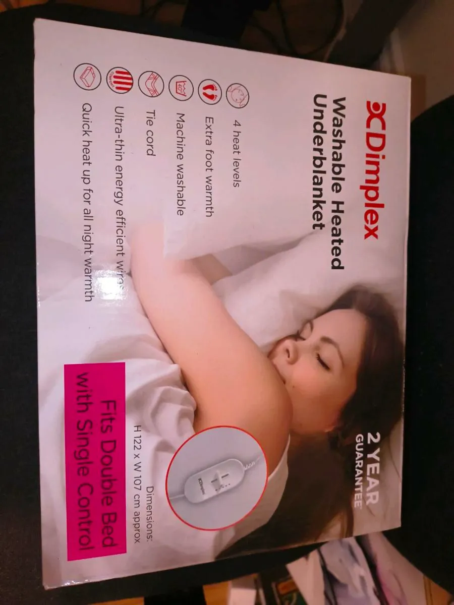 New double bed single control electric blanket
