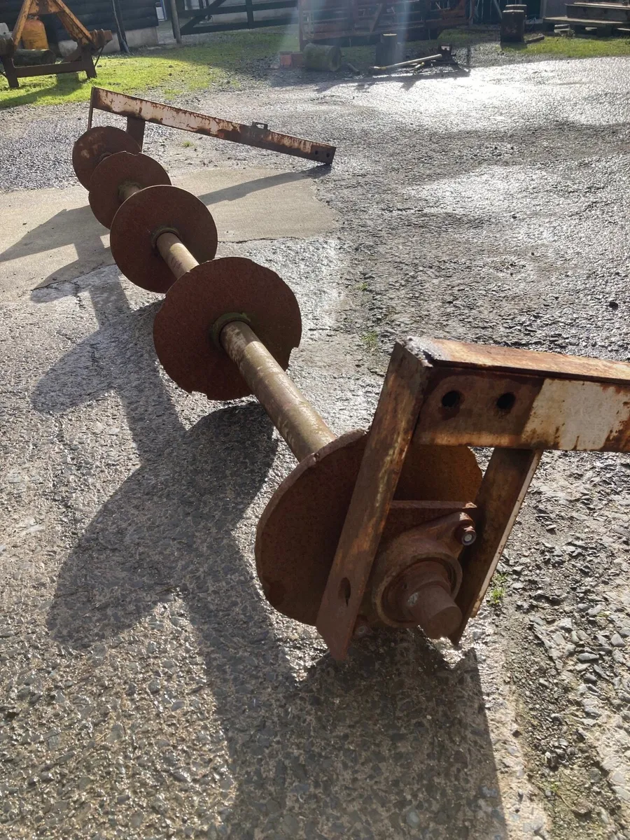 Fleming tractor yard scraper & crumbler roller - Image 1