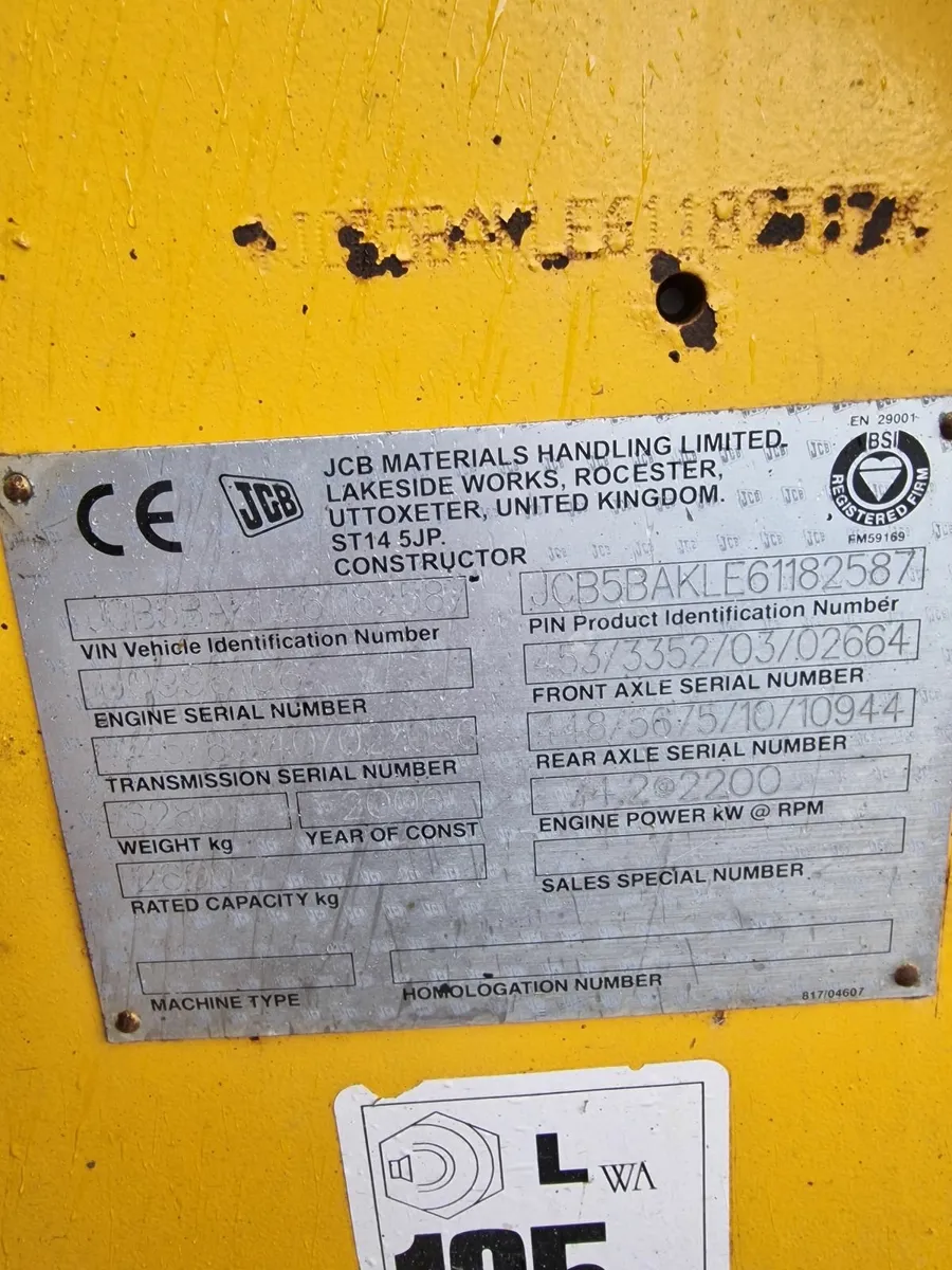 2007 JCB 526s - Image 2