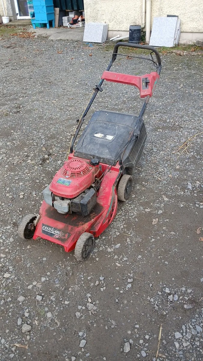 Honda castlegarden mower read add - Image 1